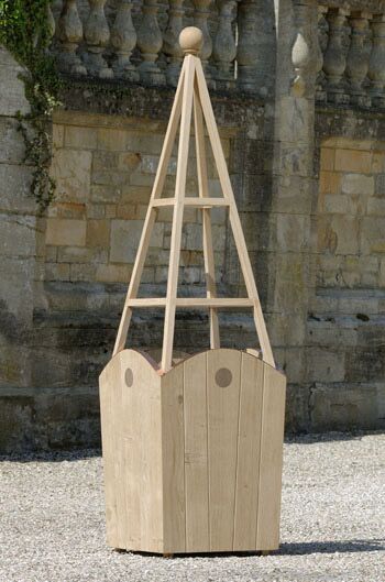 pembroke wooden garden obelisk from Oxford Planters