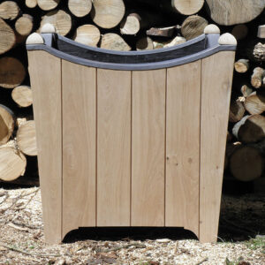 Designer hardwood tree planter Designer hardwood tree planter