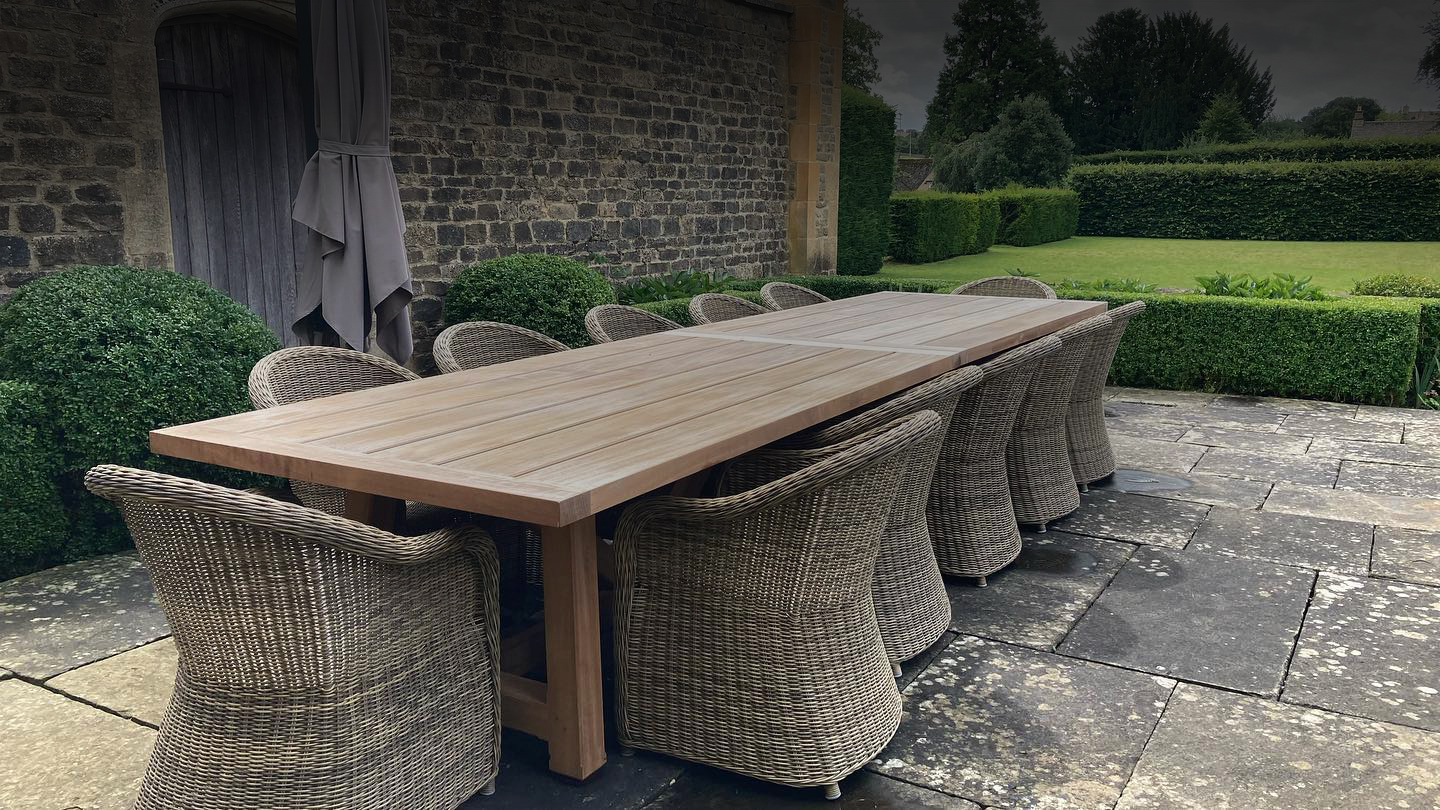 hardwood table
