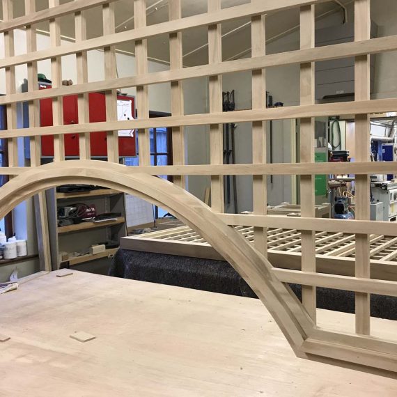 Custom Handmade Accoya Trellis