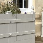 Bespoke versailles trough planters is private Cotswold Estate