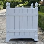 The perfect Orangery Planter! Traditionally made and designed with hand-turned finials and removable sides.