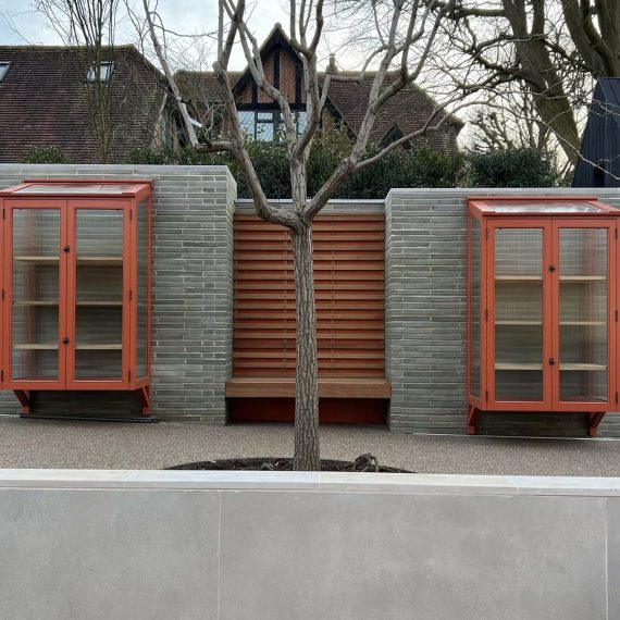 Bespoke Accoya Painted Screening Trellis