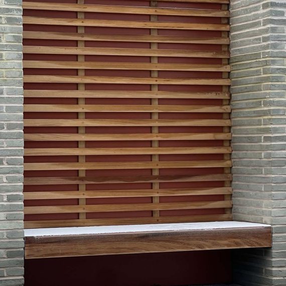 Bespoke Trellis Painted Hardwood