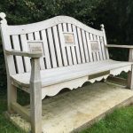 Inscribed Franklin Bench™ with Plaques