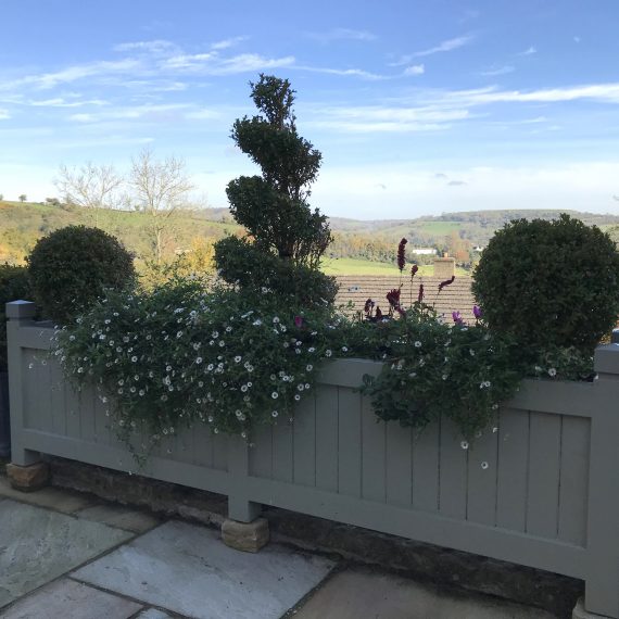 Hertford Trough Planter in Accoya