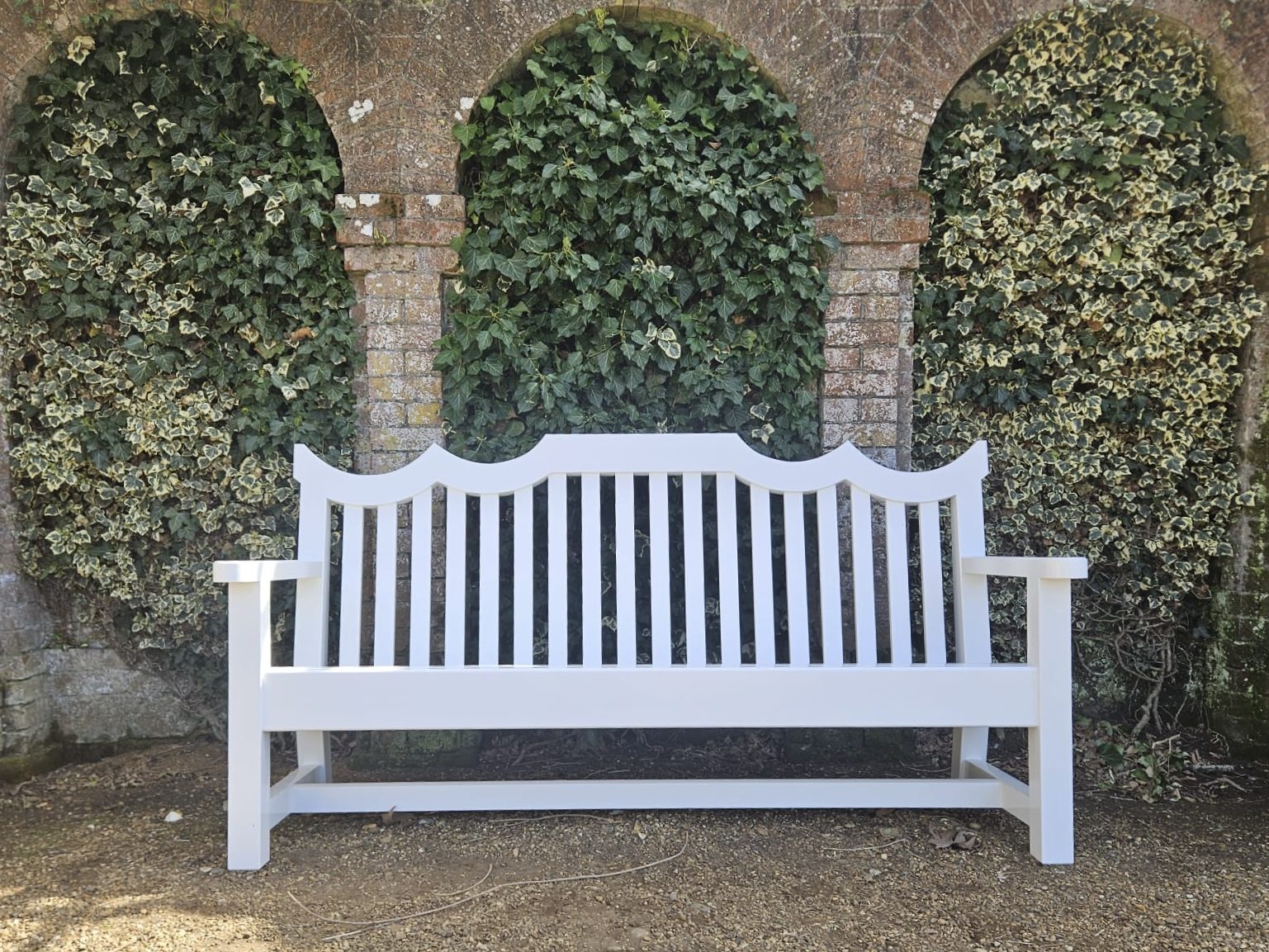 The-blickling-bench National Trust, historic replication, classic, elegant bespoke made to order bench