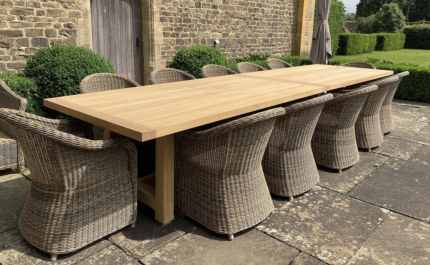 Country Garden Table Long Oxford Planters Country Garden Table Long Oxford Planters