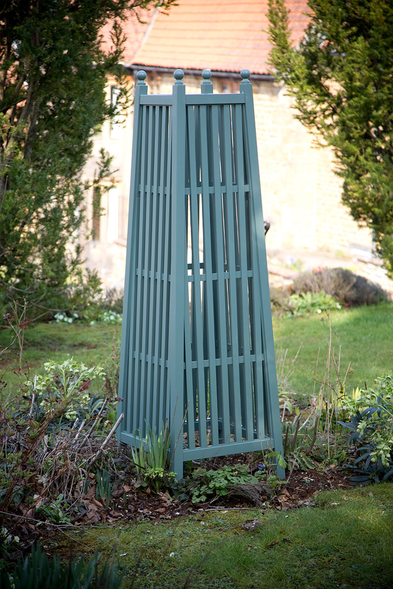London wooden garden obelisk from Oxford Planters