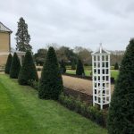 The Cotswold Obelisks in Accoya and Painted