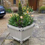 Luxury tapered Accoya planter