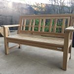 Arts and Crafts Style Bespoke Wooden Bench